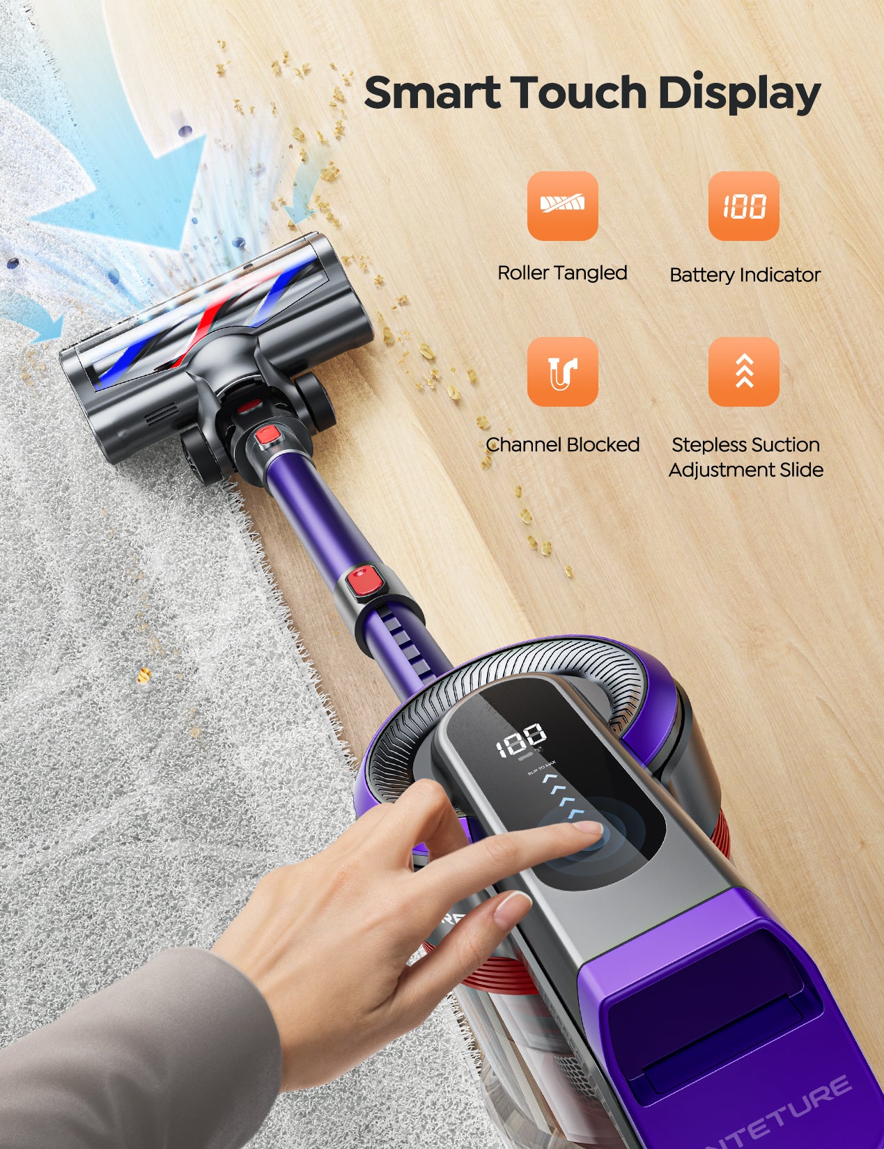 Cordless Vacuum JR400